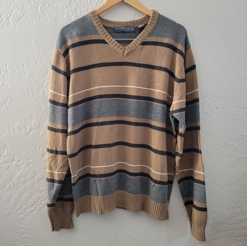 Oscar De La Renta 90s Sweater Size XL